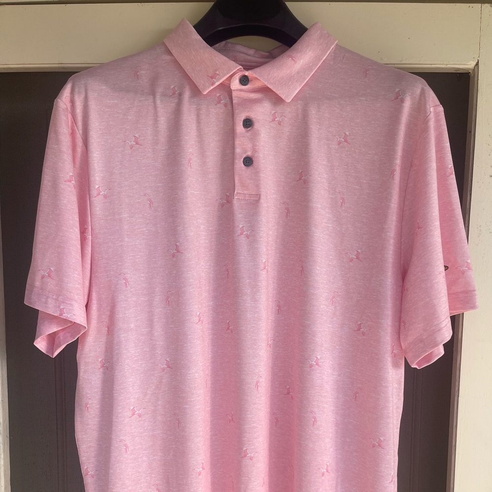 Pink golf Shirt*Jack Nicklaus* polo style*Mens size XL